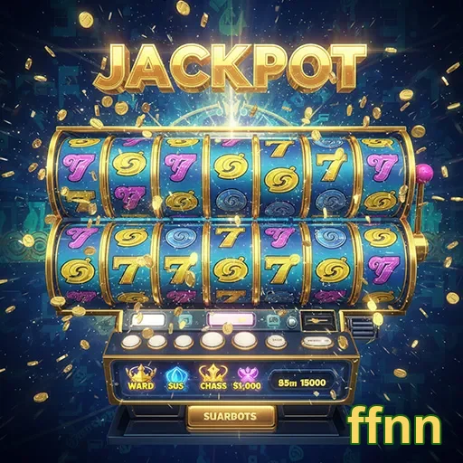Máquina de caça-níqueis jackpot do site ffnn, destacando seu design vibrante e elementos de jogo.
